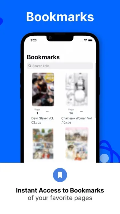 Tangkapan layar Uncover: Ebook Reader