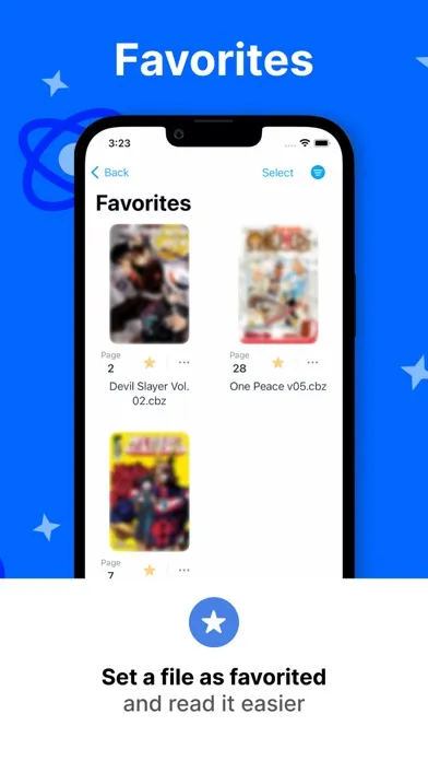 Tangkapan layar Uncover: Ebook Reader