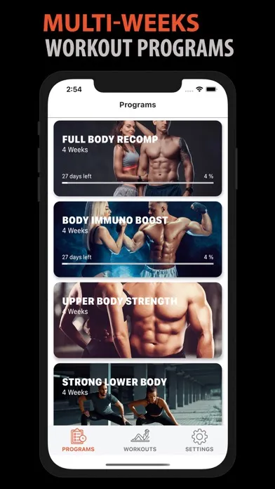 Home Workout for Men & Women Screenshots
