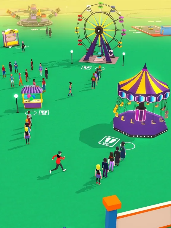Captures d'écran de Ticket Boy : Park Game iPad 