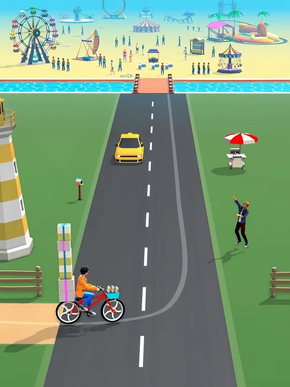 Captures d'écran de Ticket Boy : Park Game iPad 