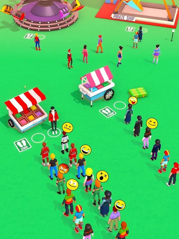 Captures d'écran de Ticket Boy : Park Game iPad 