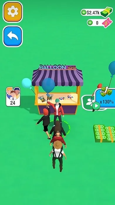 Captures d'écran de Ticket Boy : Park Game