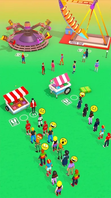 Captures d'écran de Ticket Boy : Park Game