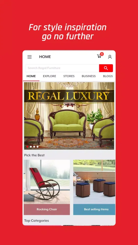 Tangkapan skrin Regal Furniture