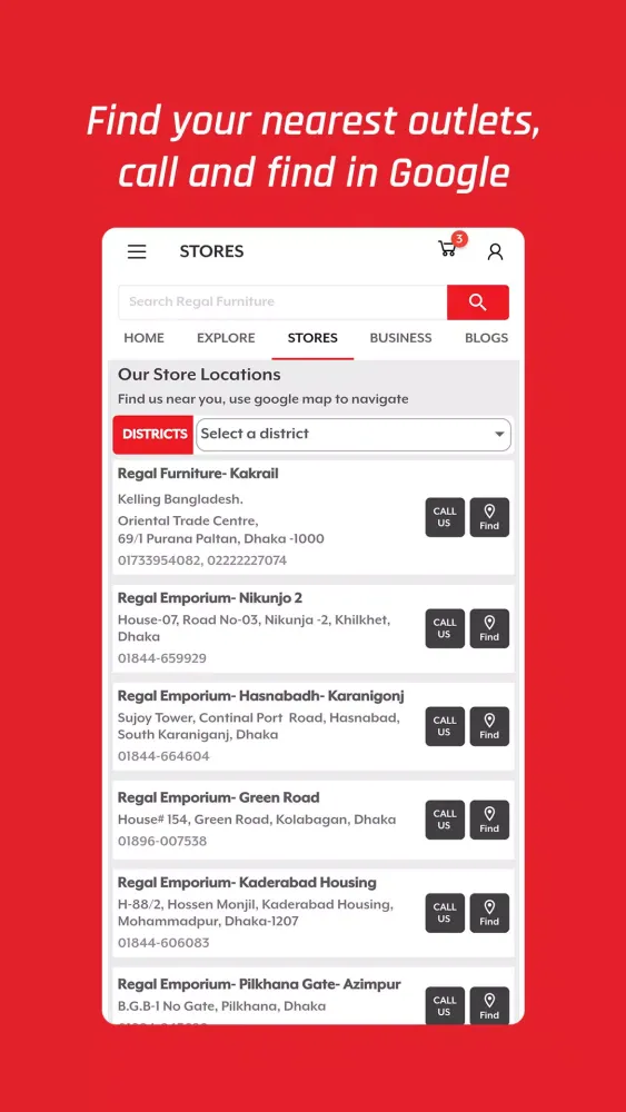 Tangkapan skrin Regal Furniture