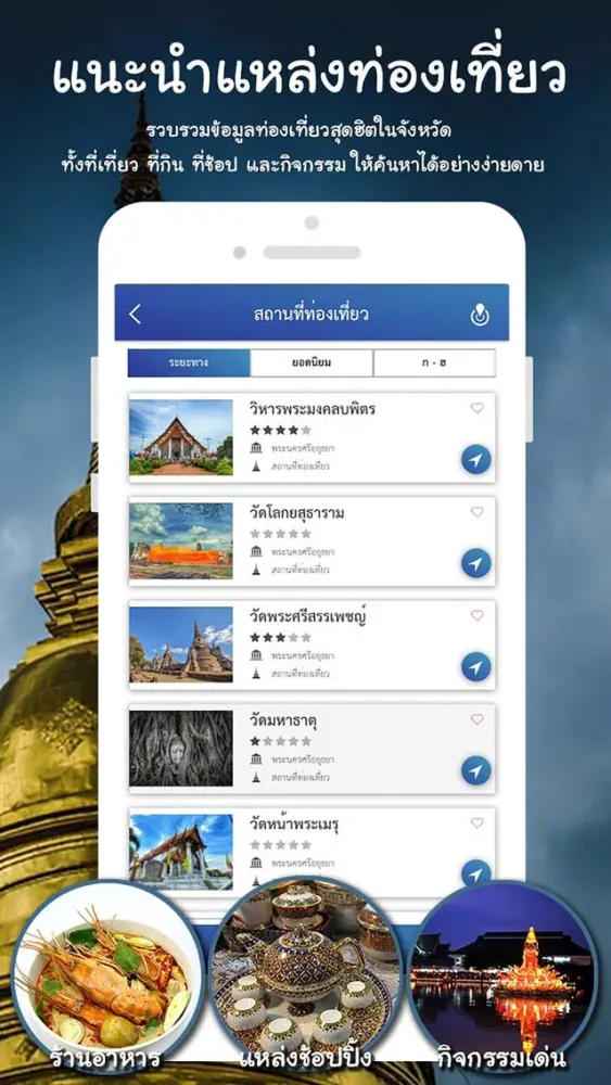 Captures d'écran de AR หนูสุขใจไกด์ทัวร์