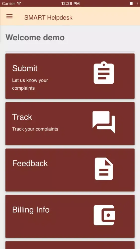 Capturas de pantalla de Reliance FM Helpdesk