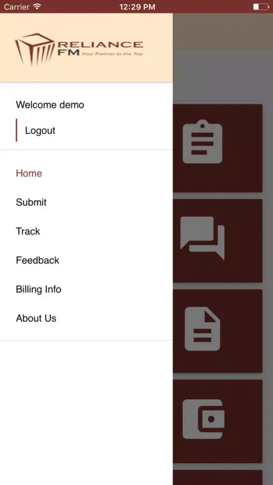 Capturas de pantalla de Reliance FM Helpdesk
