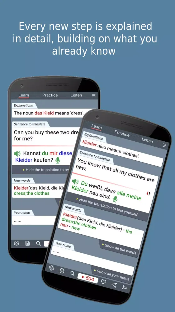 Learn German from scratch應用截圖