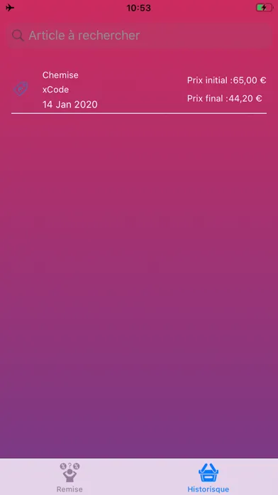 Calculatrice des soldes Screenshots