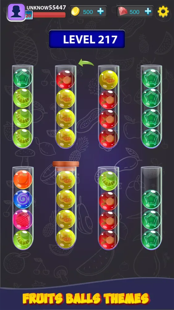 Tangkapan skrin Color Puzzle Ball Sort Games