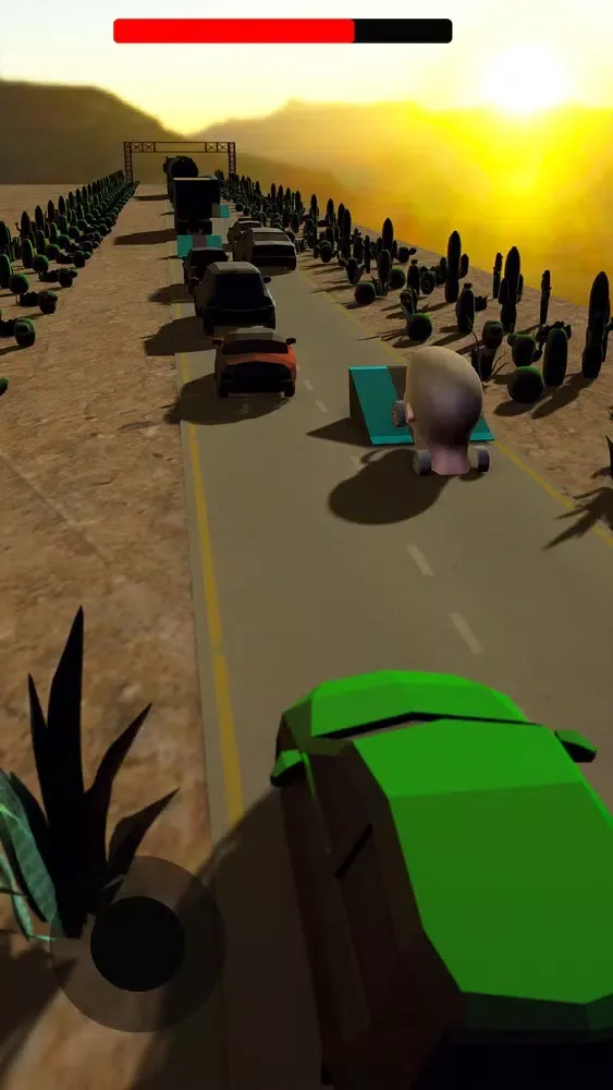 Capturas de tela do Dababy Racing Mod