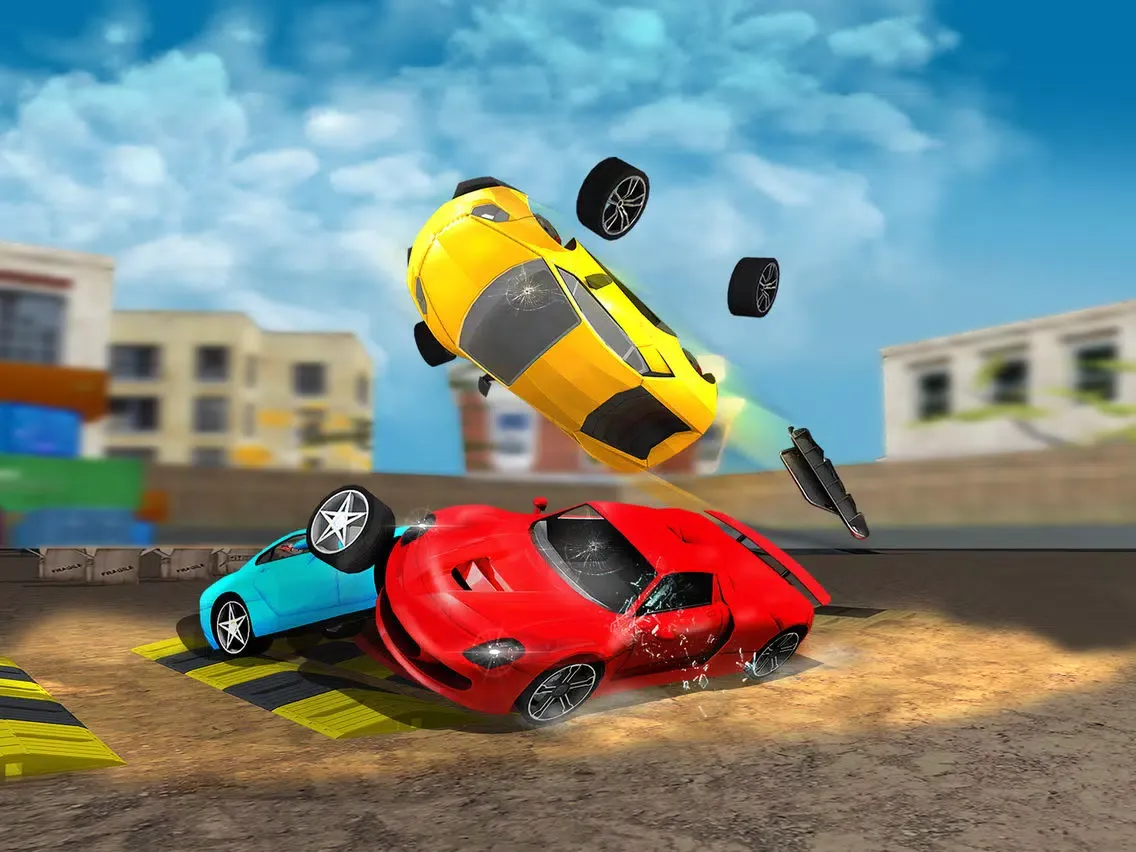 Derby Car Crash Racing Engine iPad  Screenshots