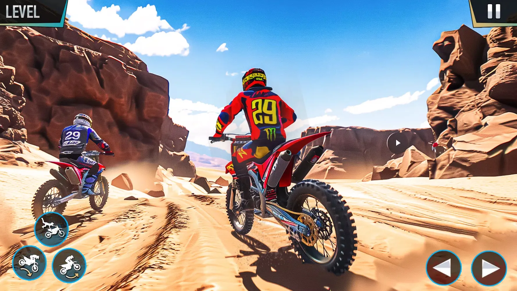 Скриншоты Dirt Bike Race Motocross Games