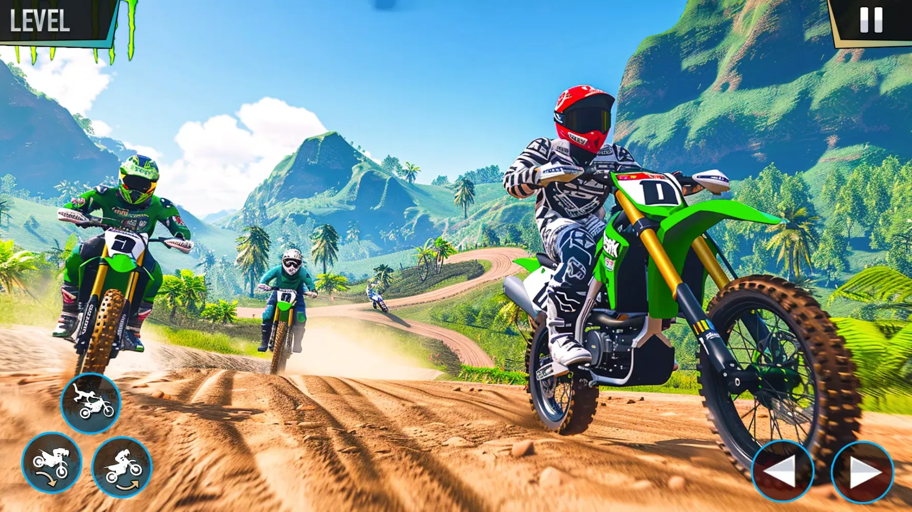 Скриншоты Dirt Bike Race Motocross Games