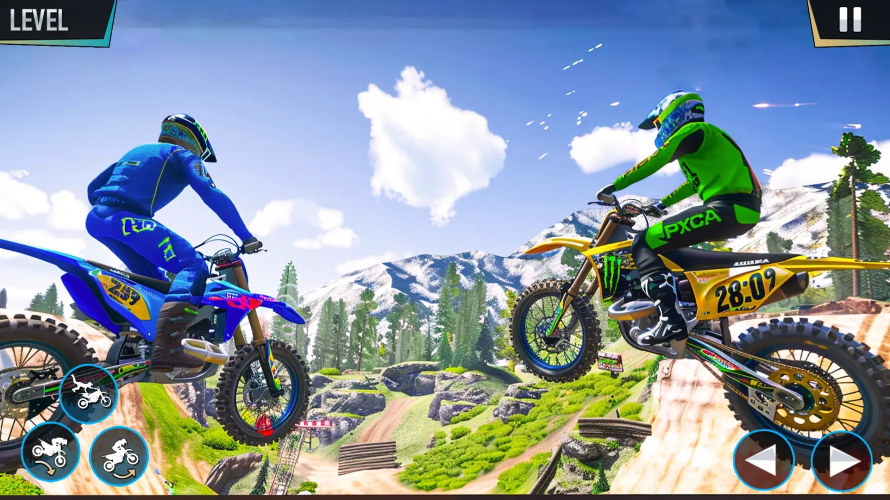 Скриншоты Dirt Bike Race Motocross Games