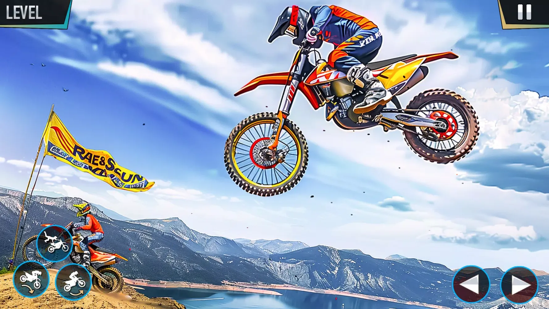 Скриншоты Dirt Bike Race Motocross Games