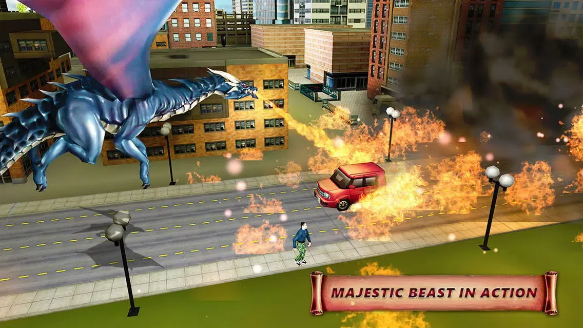 Captures d'écran de Dragon Fire Simulator Attack