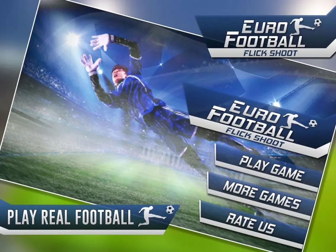 Capturas de pantalla de Euro FootBall Flick Shoot - Soccer Penalty Corner iPad 