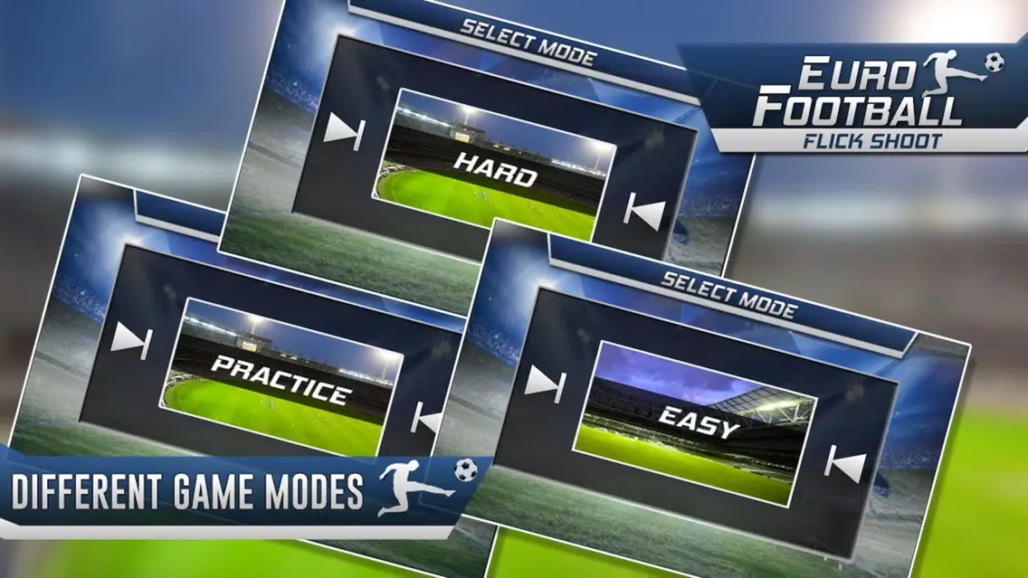 Capturas de pantalla de Euro FootBall Flick Shoot - Soccer Penalty Corner