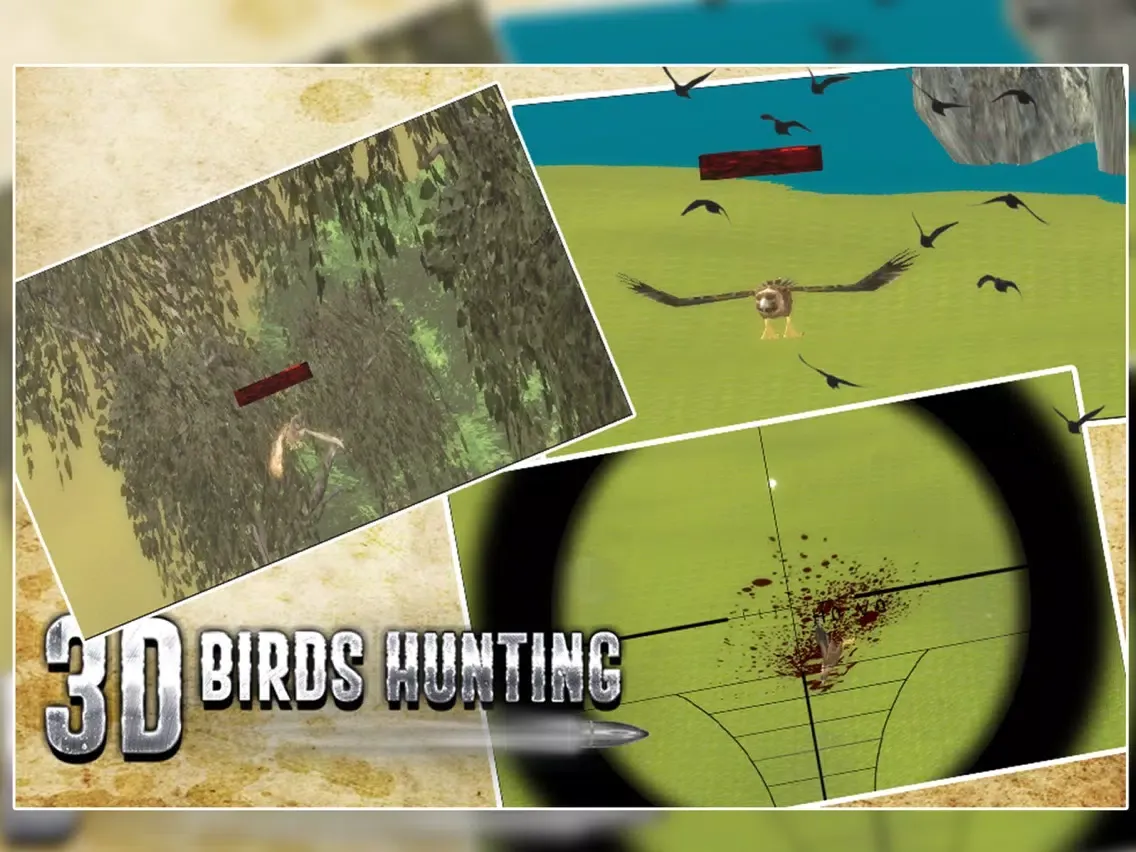 Скриншоты Flying Birds Hunt 3D - 2017 simulator iPad 