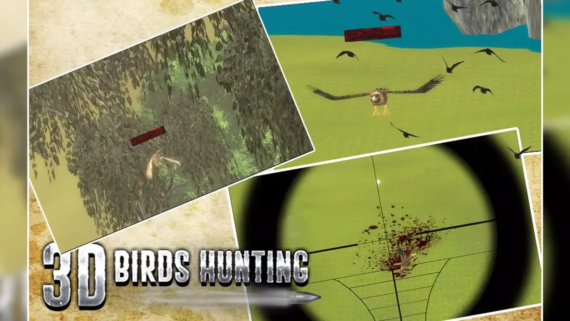 Скриншоты Flying Birds Hunt 3D - 2017 simulator