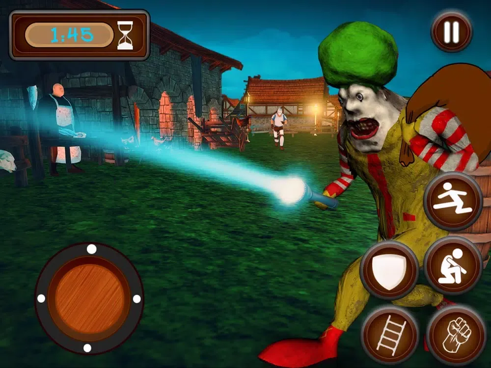 Capturas de pantalla de Scary Clown Thief Robbery Game iPad 
