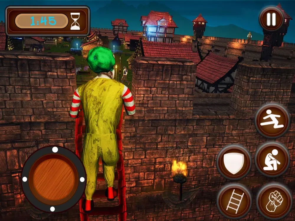Capturas de pantalla de Scary Clown Thief Robbery Game iPad 