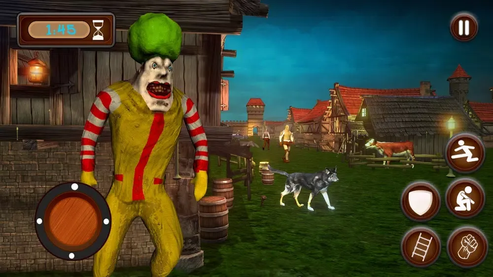 Capturas de pantalla de Scary Clown Thief Robbery Game