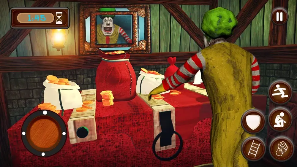 Capturas de pantalla de Scary Clown Thief Robbery Game