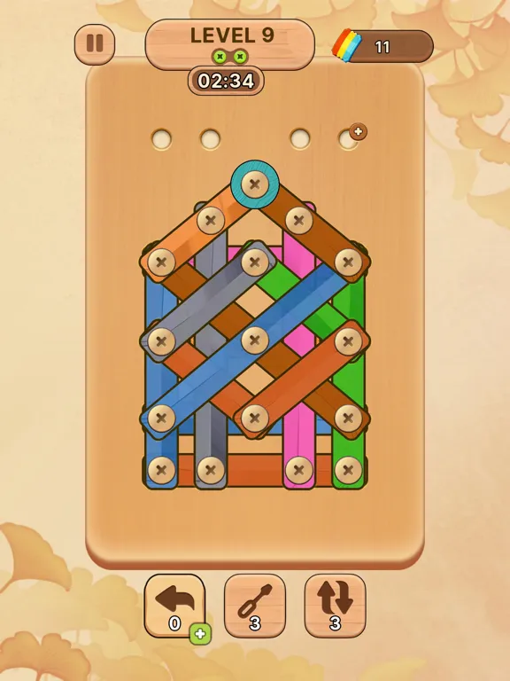 Wood Nuts & Bolts – Jam Puzzle iPad  Screenshots