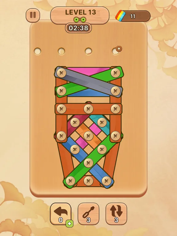 Wood Nuts & Bolts – Jam Puzzle iPad  Screenshots