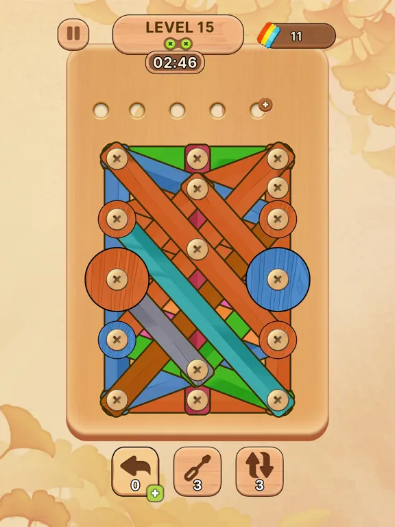 Wood Nuts & Bolts – Jam Puzzle iPad  Screenshots