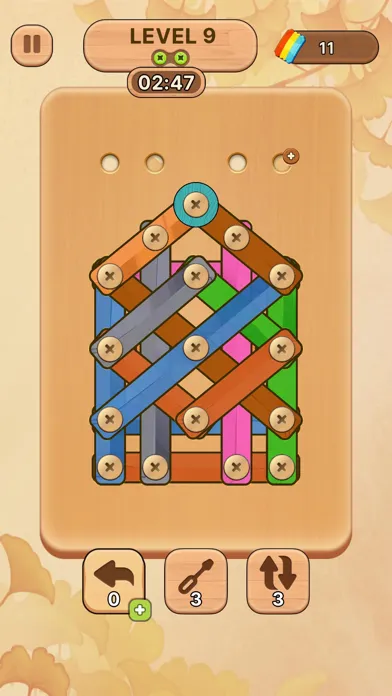 Wood Nuts & Bolts – Jam Puzzle Screenshots