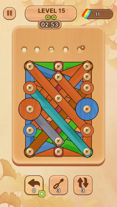 Wood Nuts & Bolts – Jam Puzzle Screenshots
