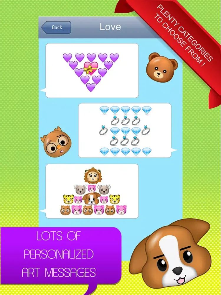 Tangkapan skrin BigMojis Free - Very Large Emoji Stickers iPad 