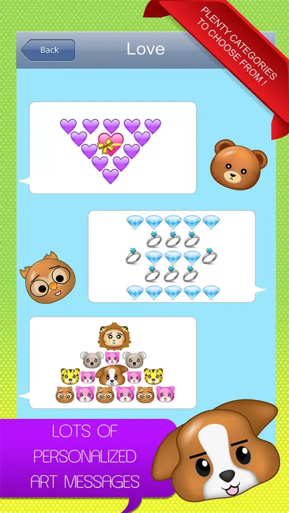 Tangkapan skrin BigMojis Free - Very Large Emoji Stickers