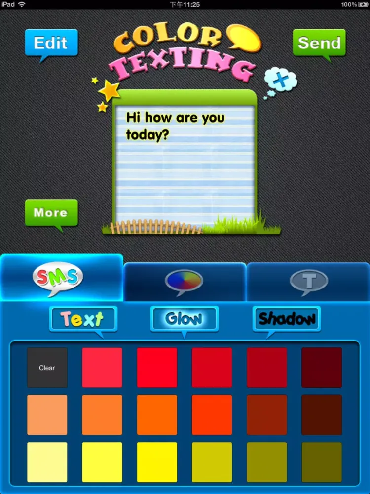 تصاویر Color & Fonts for Messages Free iPad 