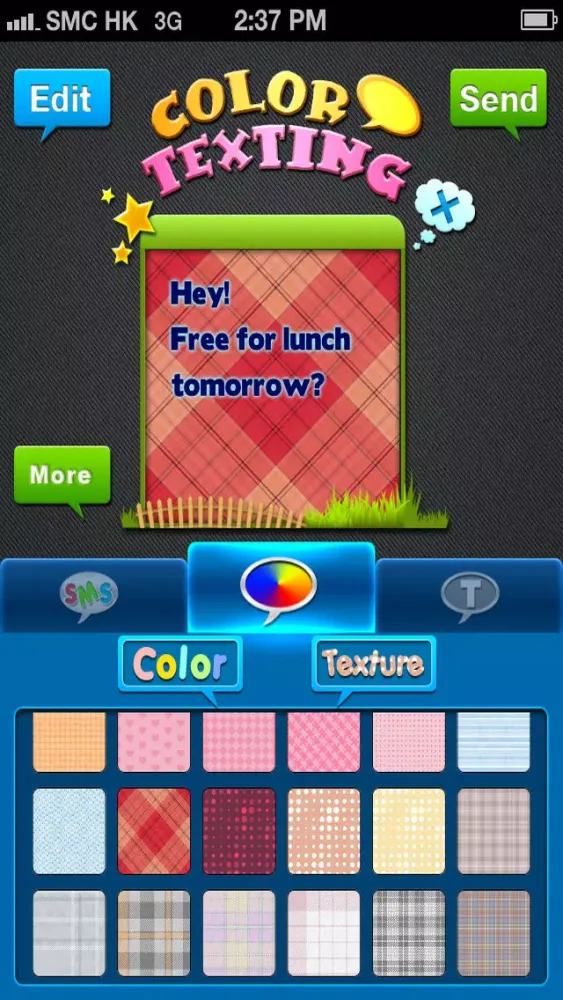 تصاویر Color & Fonts for Messages Free