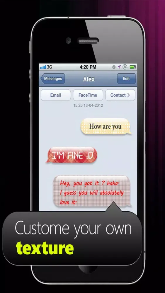 تصاویر Color & Fonts for Messages Free