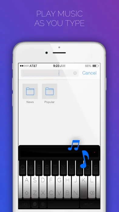 Piano Keyboard - Typing Music Screenshots