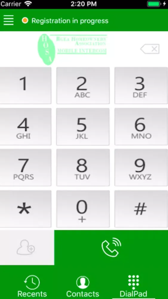 Capturas de pantalla de RGEAHOSA INTERCOM