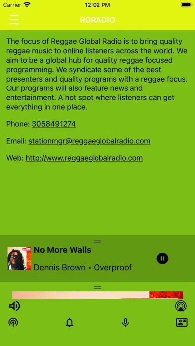 REGGAE GLOBAL RADIO应用截图