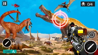 Capturas de tela do Wild Dino Hunting Games