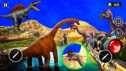 Capturas de tela do Wild Dino Hunting Games