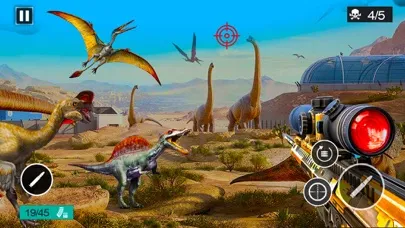Capturas de tela do Wild Dino Hunting Games