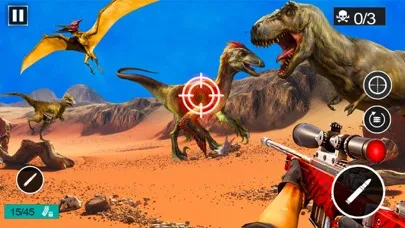 Capturas de tela do Wild Dino Hunting Games