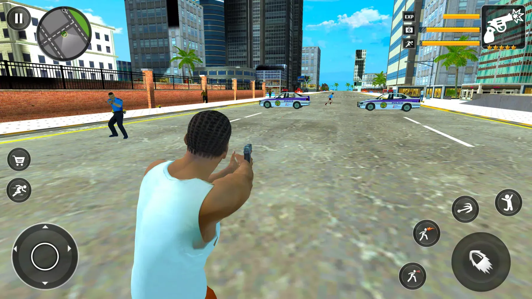 Crime Car City Gangster Games Screenshots
