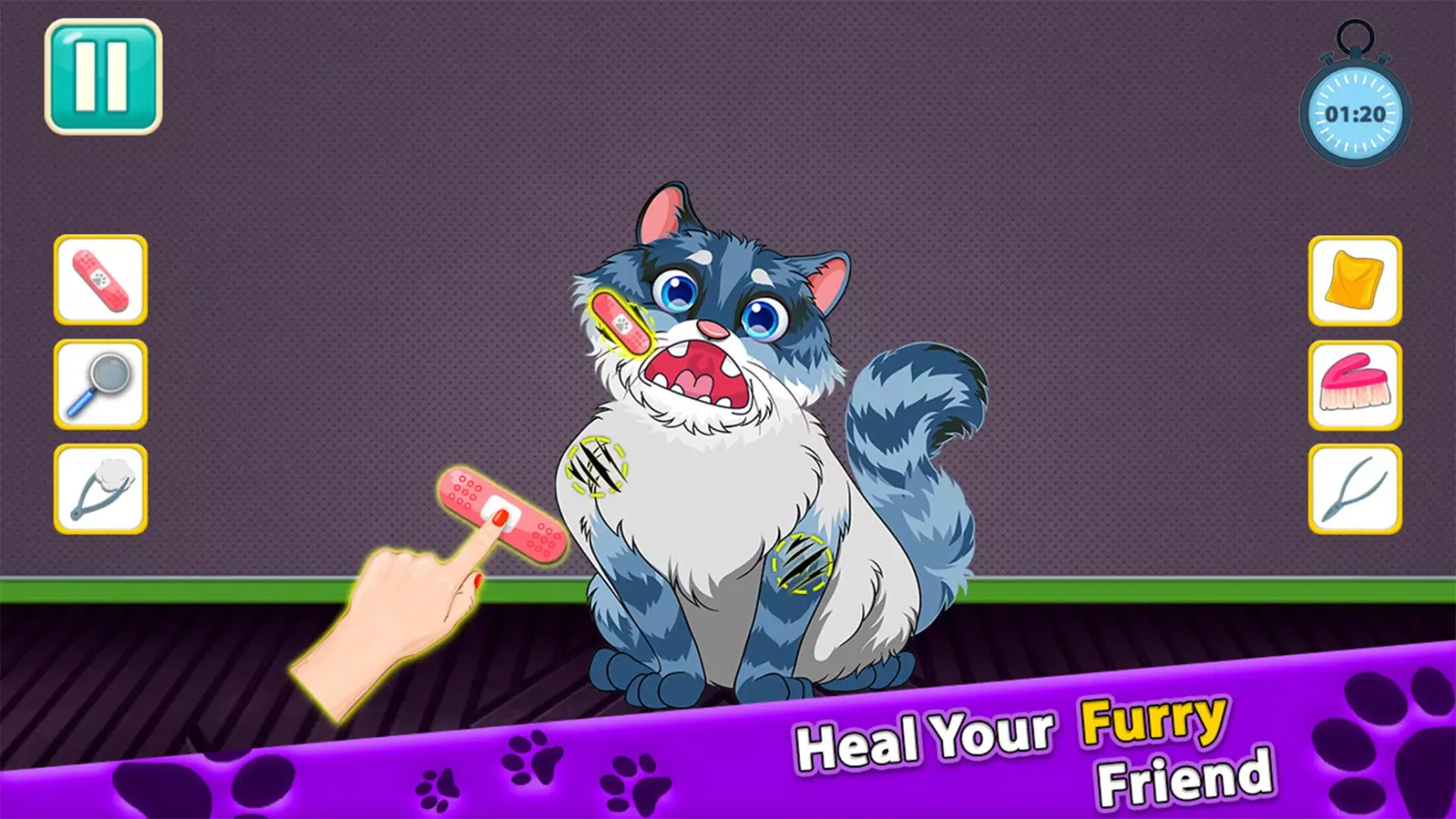 Captures d'écran de Pet Salon- Dog grooming games